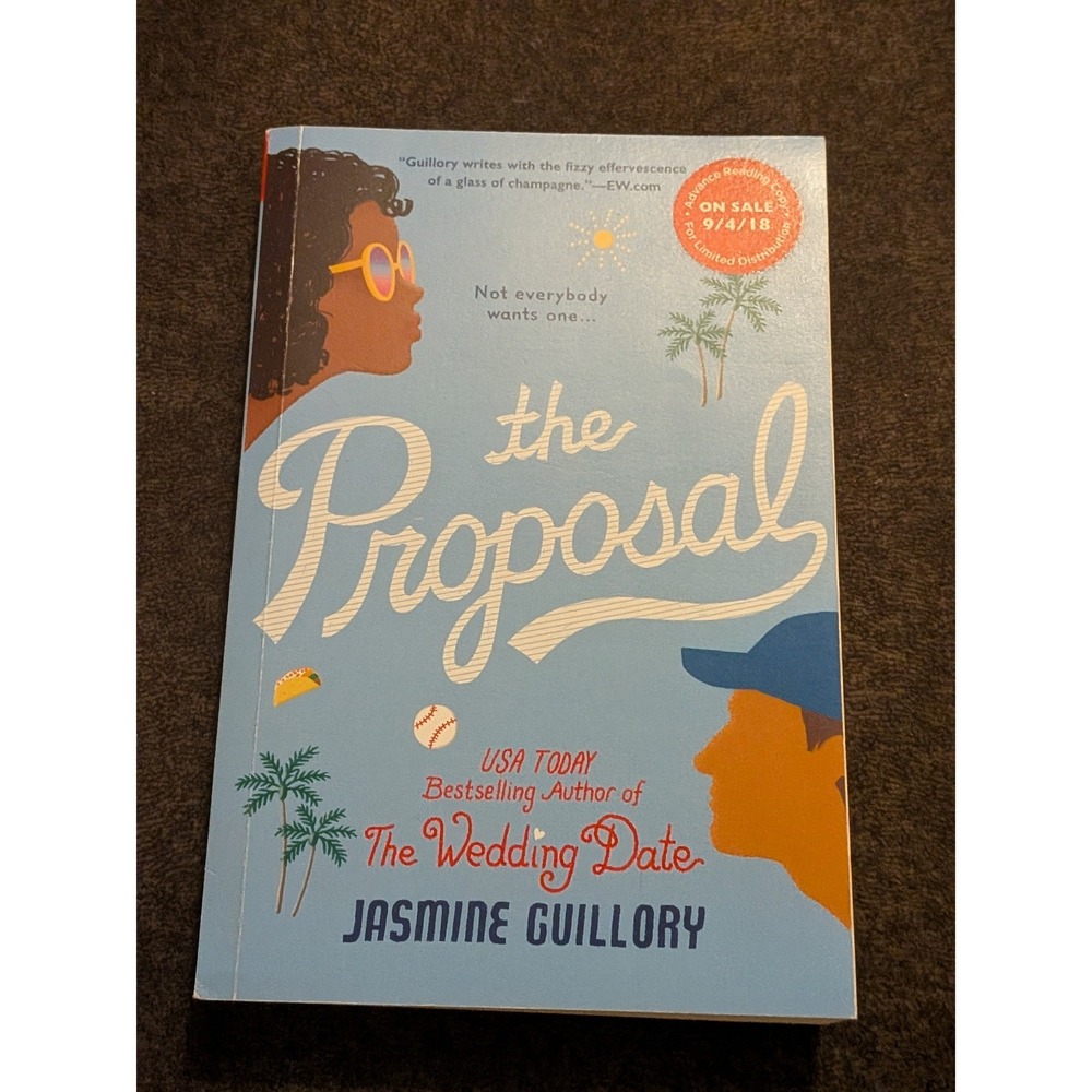 The Proposal Jasmine Guillory Signed Advance Reading Copy ARC First Edition 2018